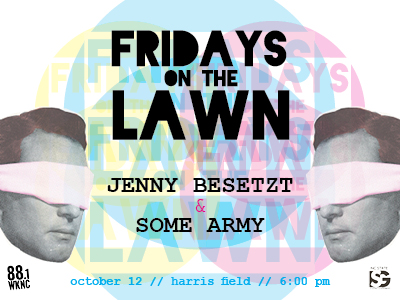 Fridays on the Lawn poster