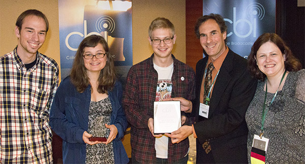 Students receive award for Best Social Media